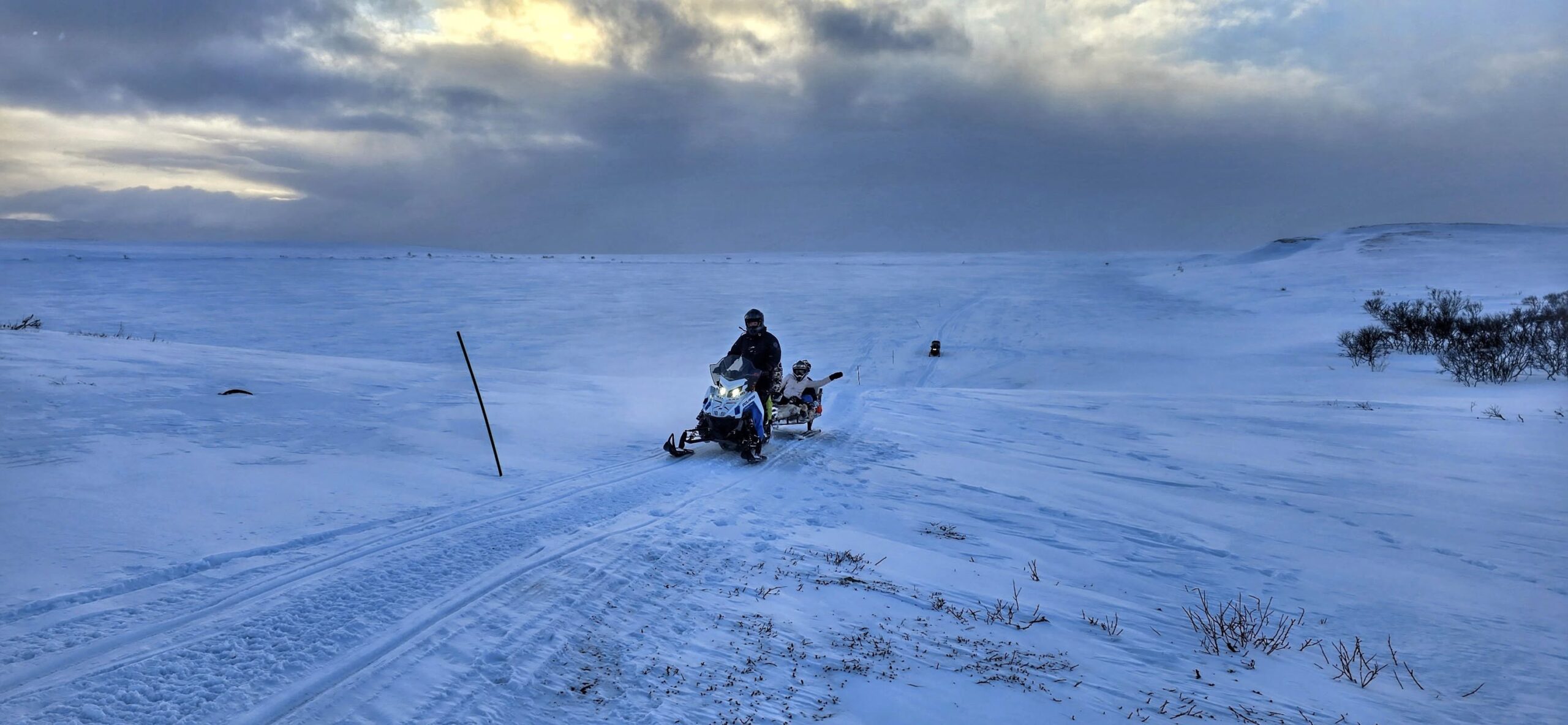 Motoneige à Vadsø